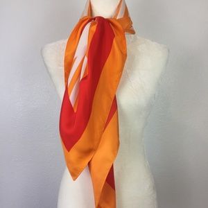 Vintage Bill Blass 100% Silk Scarf